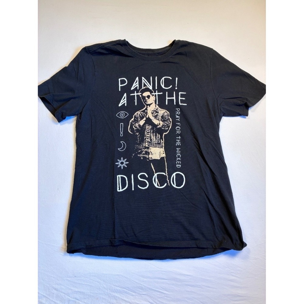 Panic! At The Disco Pray For The Wicked Tour 2019 Men's M Black T-Shirt
